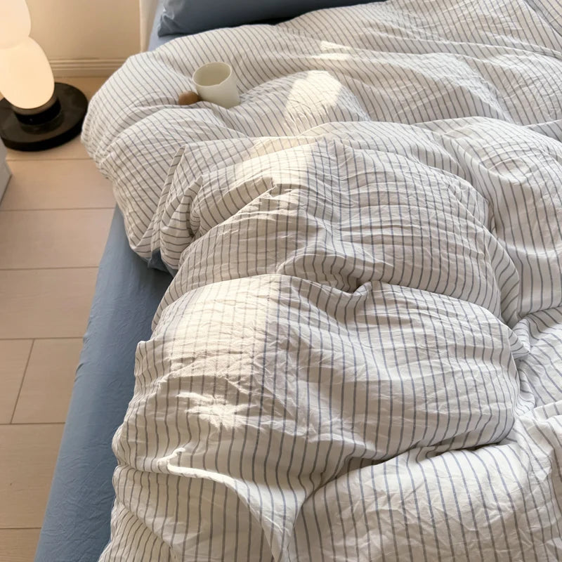 Soft Washed Cotton Bedding Set
