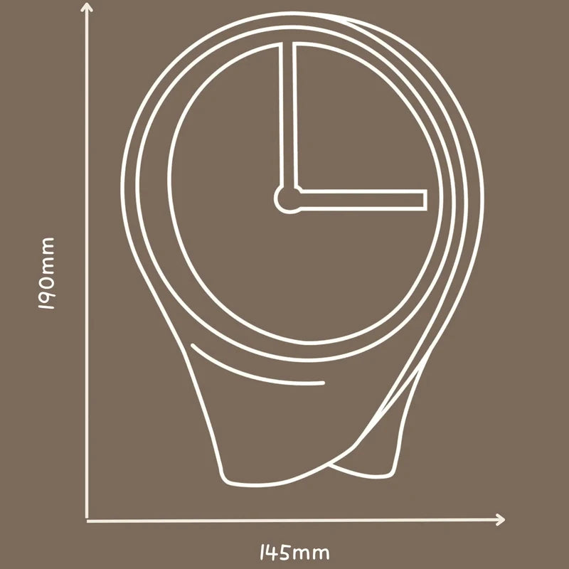 Modern Floating Dial-Free Clock