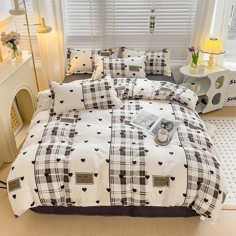 Cartoon Style Bed Sheet Set For Kids