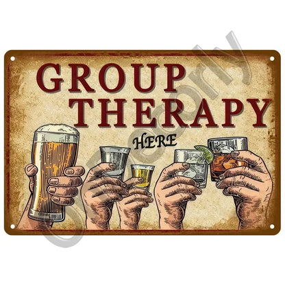 Retro Alcohol Brand Signs