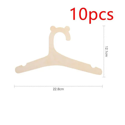 5/10/20/50pcs Baby Clothes Wooden Hangers for Tiny Dream Collection