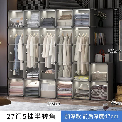Space Saving Modular Closet Small Shelves