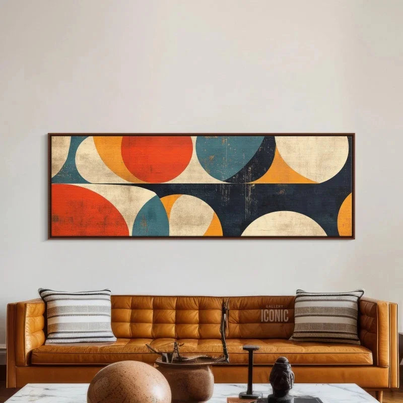 Mid Century Modern Wall Art Canvas