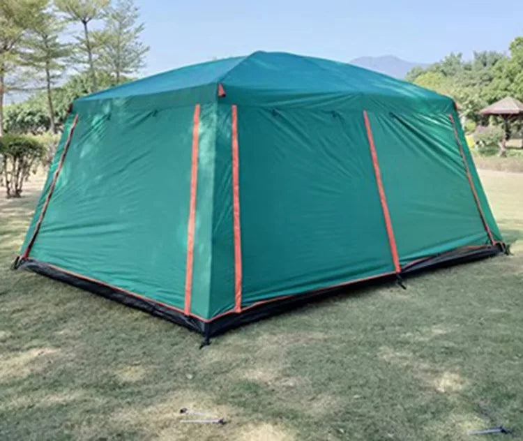 New Outdoor 8-12 People Double Tent