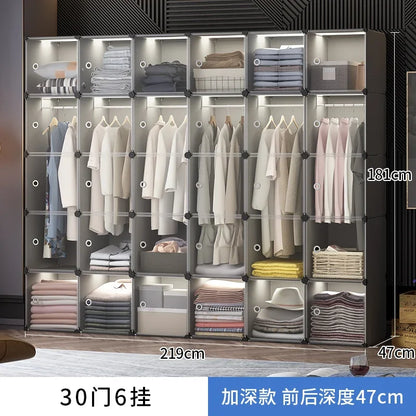 Space Saving Modular Closet Small Shelves