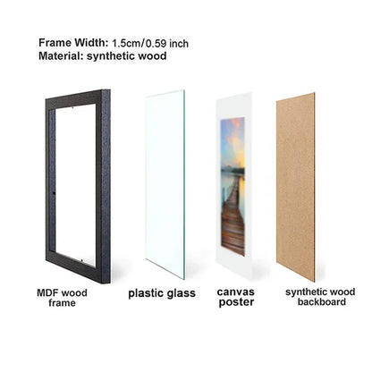 4 Colors Picture Frame