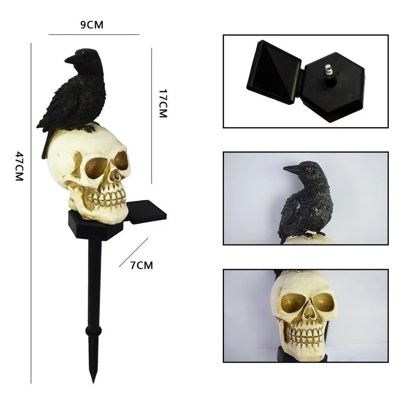 Halloween Outdoor Light Skeleton Ghost Decor