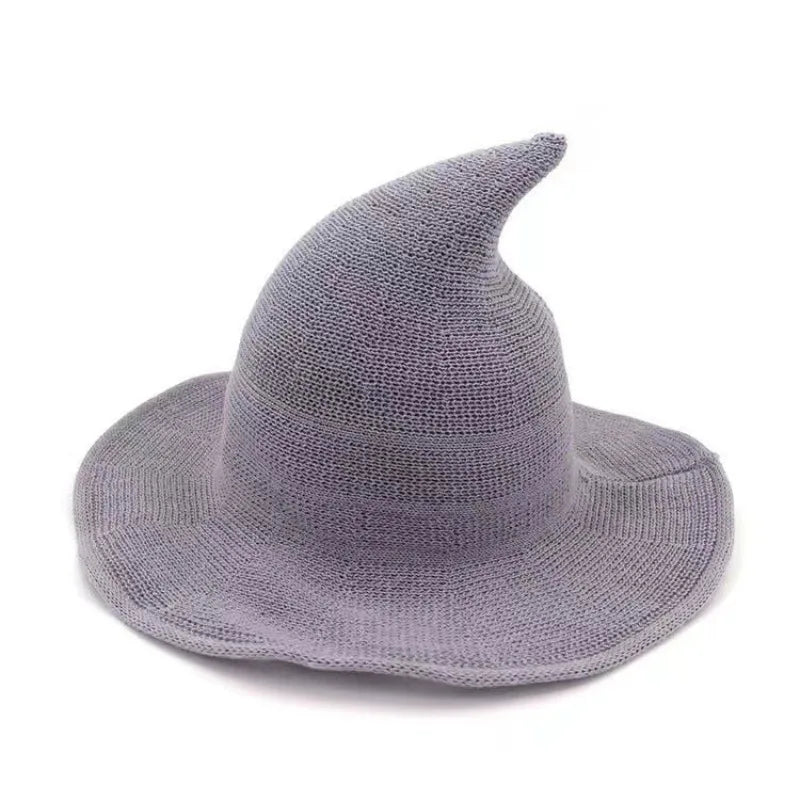 Halloween Vintage Wool Knit Witch's Hat