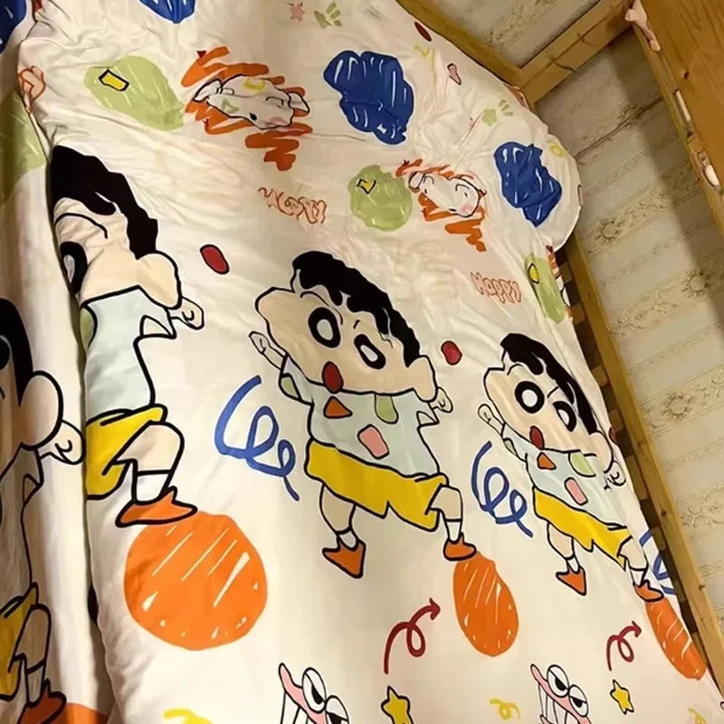 Bed 3/4pcs Bedding Set Cartoon Anime