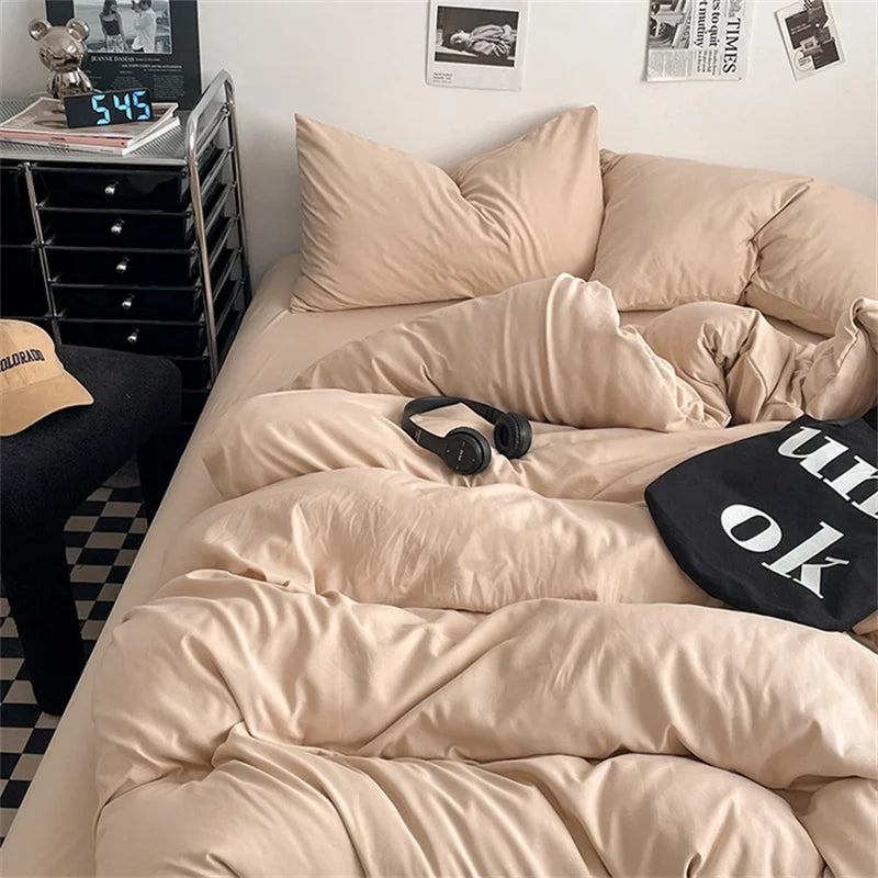 100% Cotton Bed Linen Bedding Set