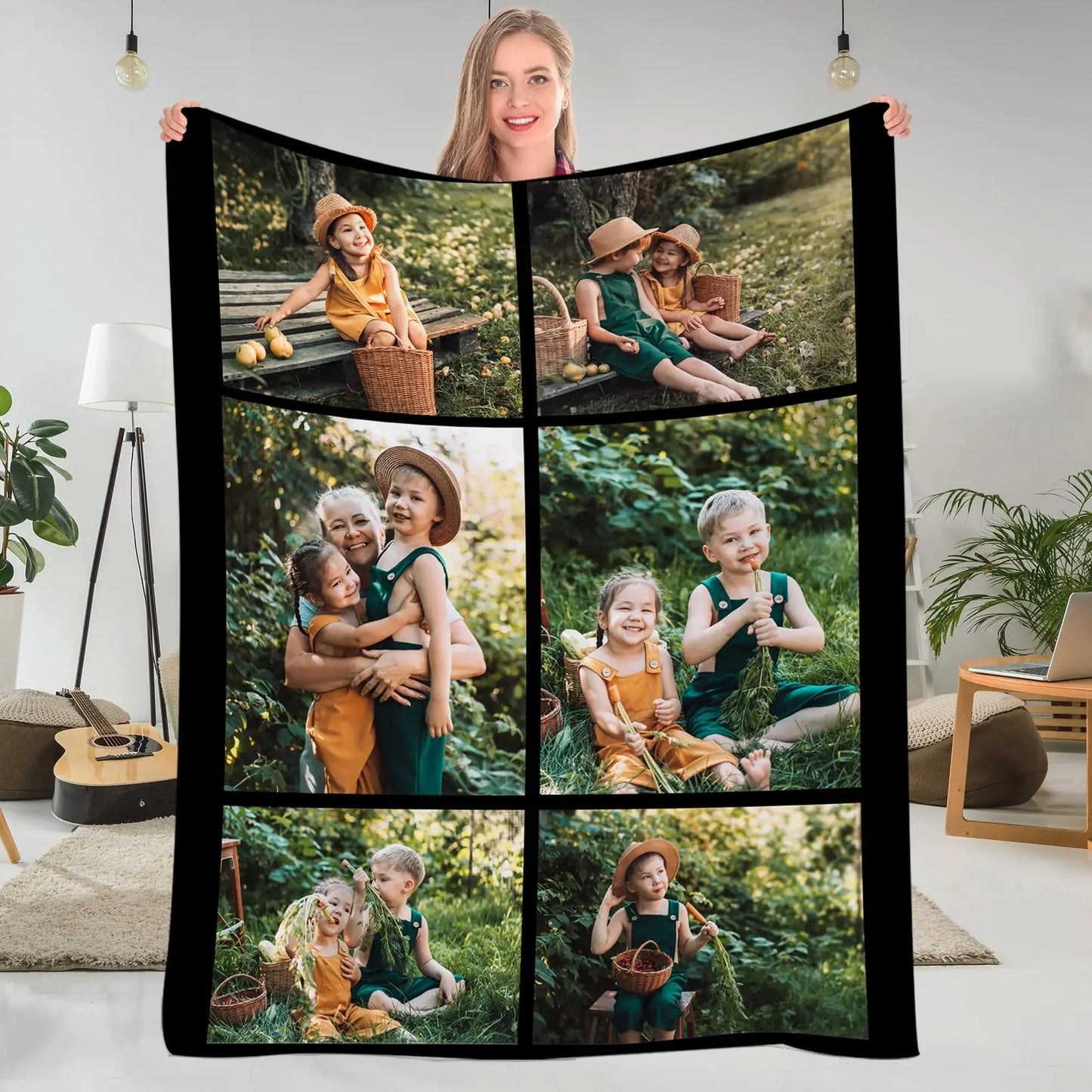 Custom Flannel Throw Blanket