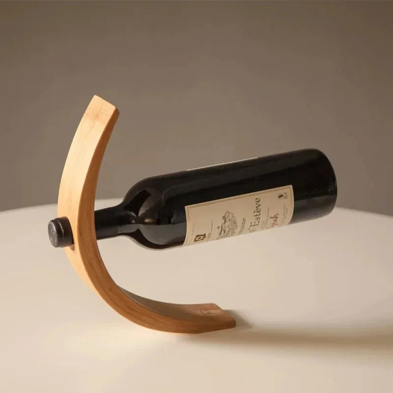 Bamboo Product Balance Wine Rack