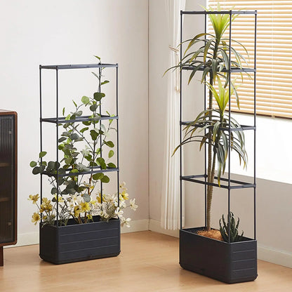 Planter Box with Trellis Vertical Gardening
