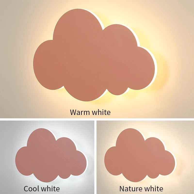 Baby Room Cloud Wall Light for Tiny Dream Collection