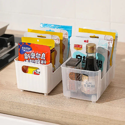 Kitchen Organizers for Food Packets, Snacks, and Seasonings