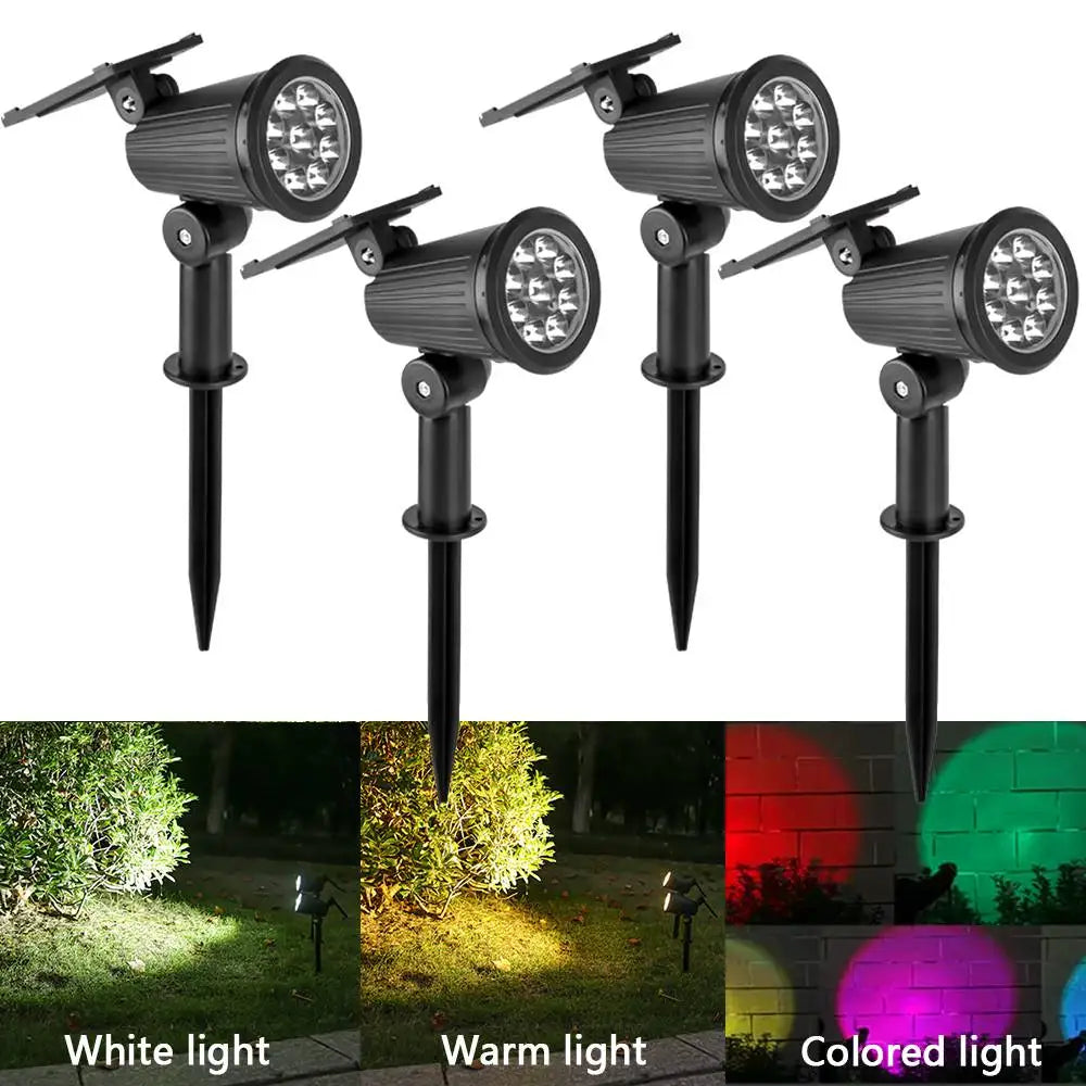 Outdoor LED Solar SpotLight