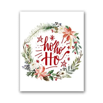 Holiday Decor Christmas Theme Prints
