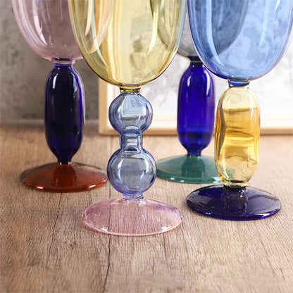 Creative Stained Glass Goblets
