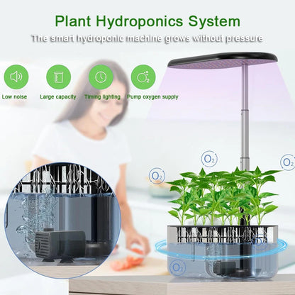 Intelligent Hydroponic Plant Growing System