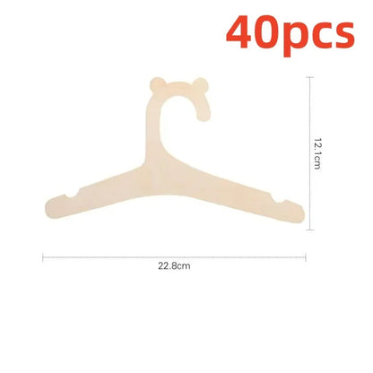 5/10/20/50pcs Baby Clothes Wooden Hangers for Tiny Dream Collection