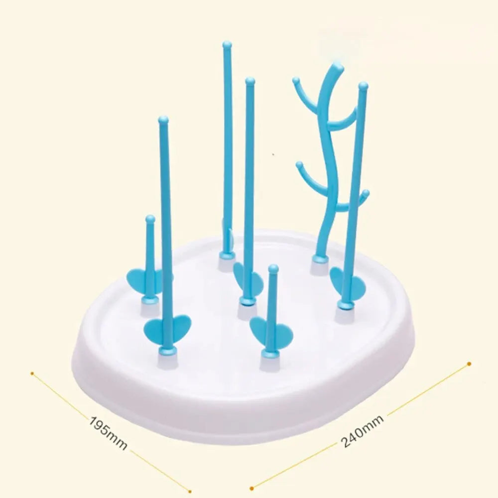 Tree-shaped Baby Bottle Drying Rack in Tiny Dream Collection