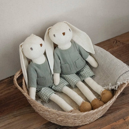 Children's Room Decor Rabbit Dolls in Tiny Dream Collection