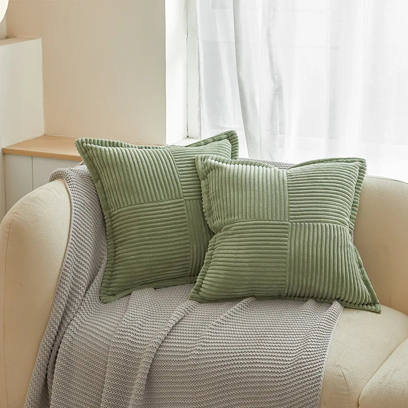 Boho Striped Pillow Covers
