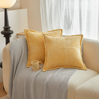 Boho Striped Pillow Covers