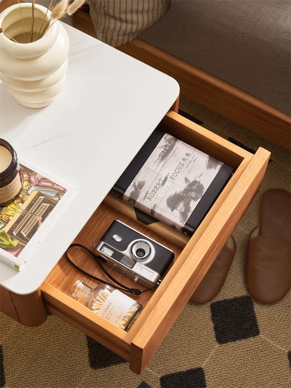 Wooden Small Floating Nightstand