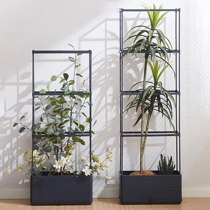 Planter Box with Trellis Vertical Gardening