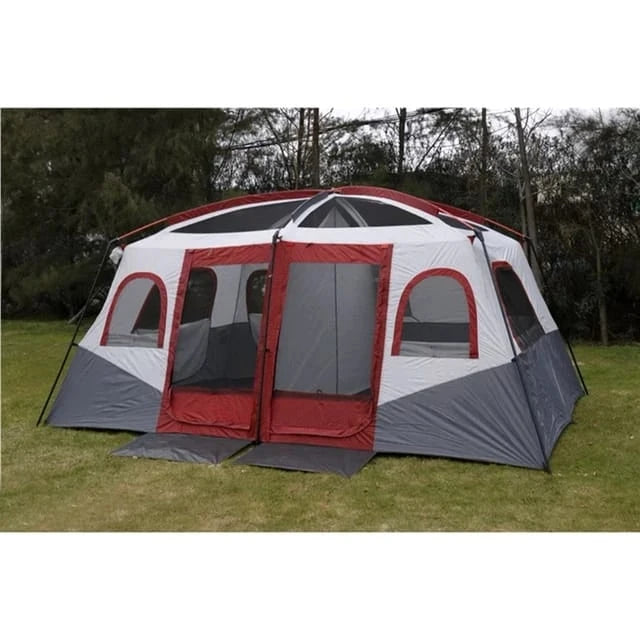 New Outdoor 8-12 People Double Tent