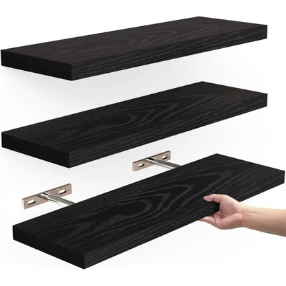 Wooden Hanging Storage Shelves