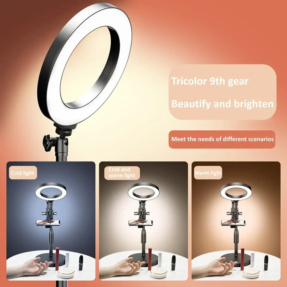 Ring Lamp Desktop Stand
