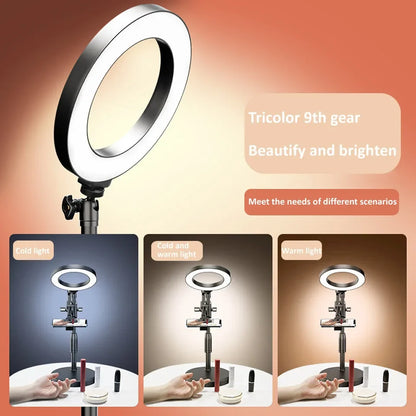 Ring Lamp Desktop Stand