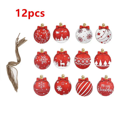2025 Wooden Christmas Ornaments