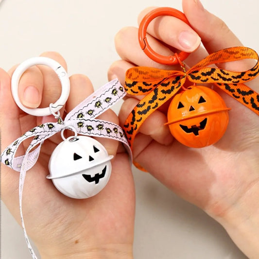 Halloween Pumpkin Bell Pendant