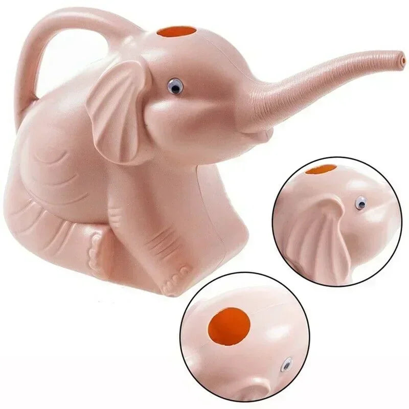 Cute Plastic Elephant  Watering Can