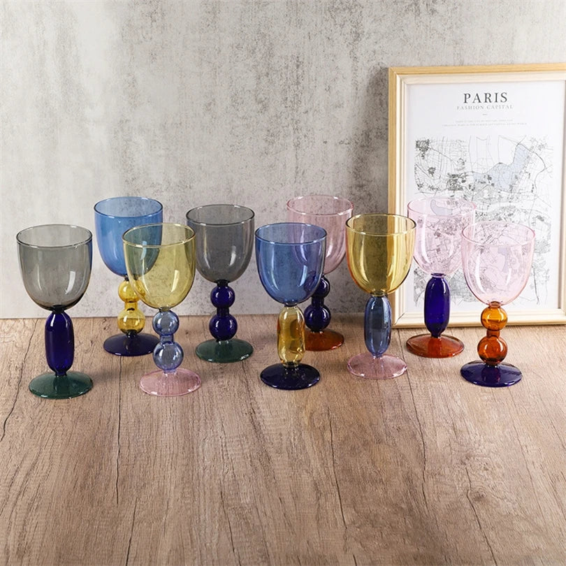 Creative Stained Glass Goblets