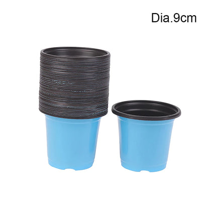Two-color Thickened Plastic Seedling Pots