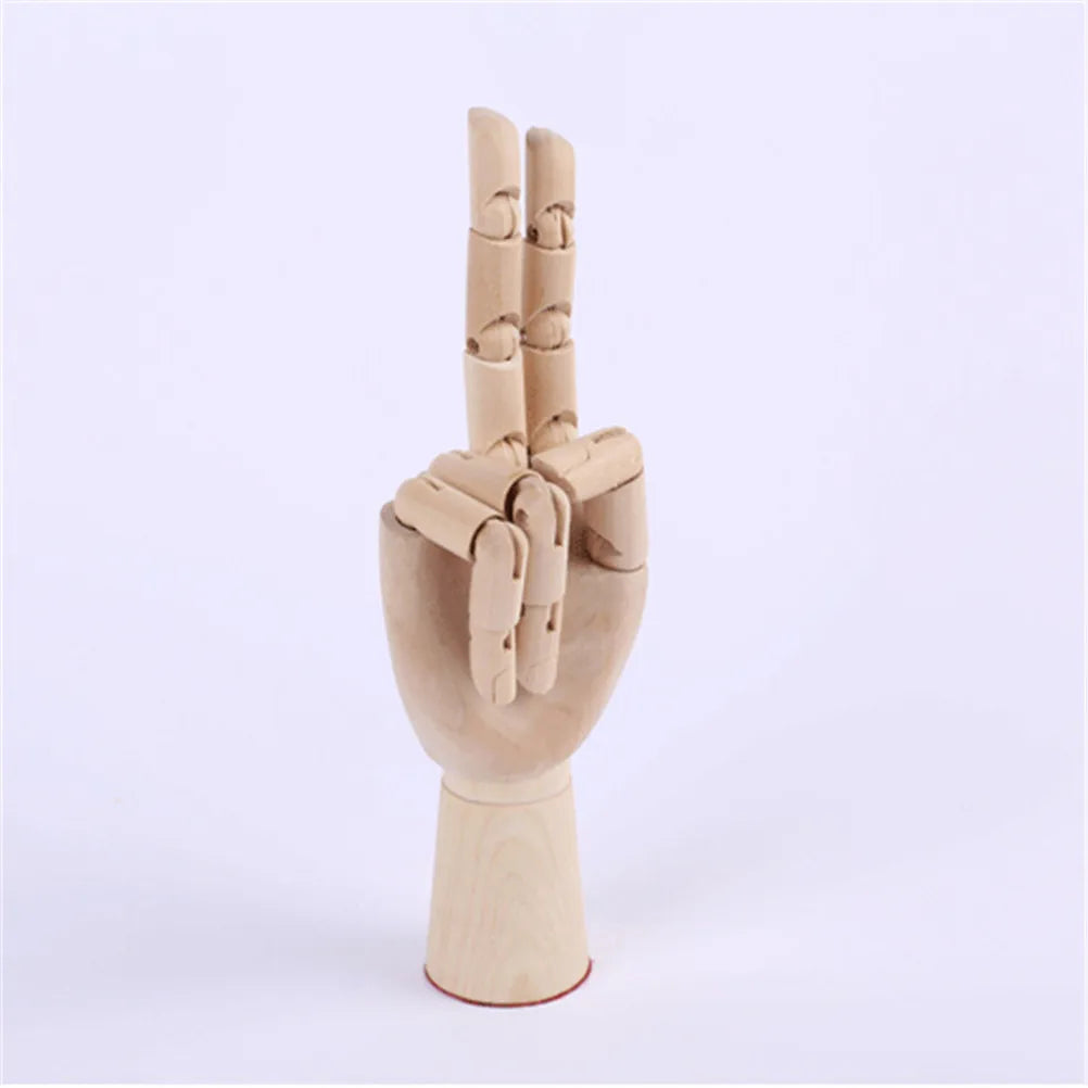 Wooden Hand Decor Accent