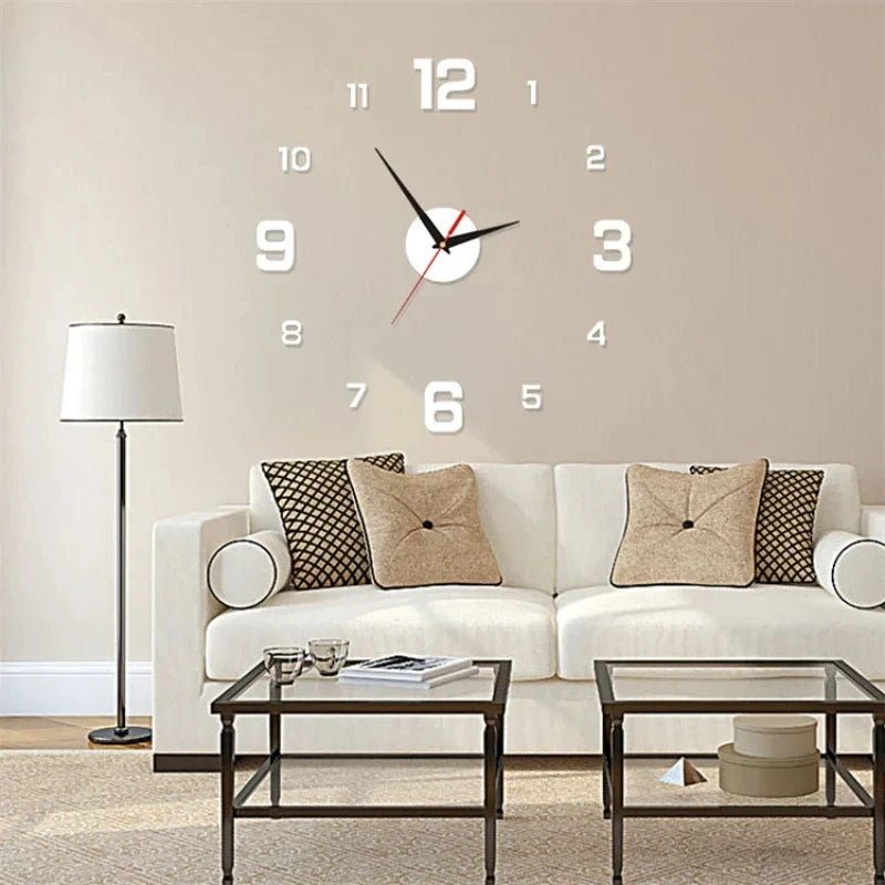Luminous Digital DIY Stereoscopic Wall Clock