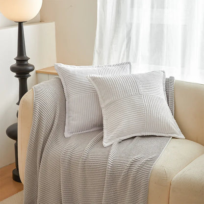 Boho Striped Pillow Covers