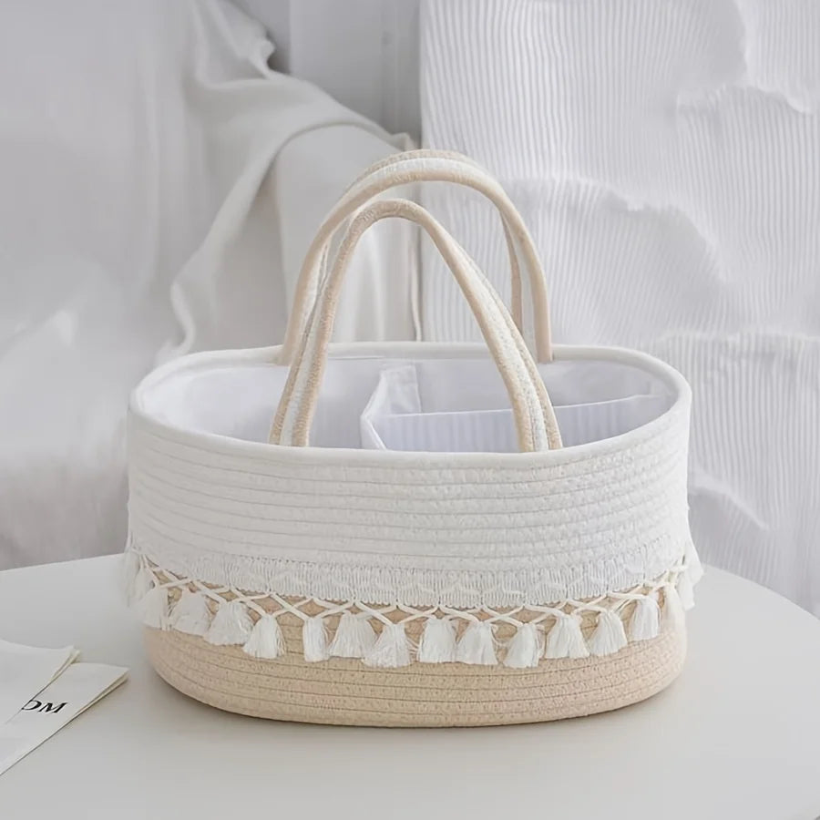 Baby Storage Basket with Divider for Tiny Dream Collection