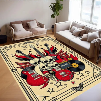 Whimsical Guitar Rugs