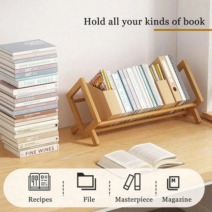 Desktop Bookshelf Decor