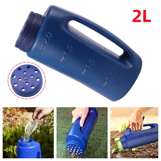 2L Hand Held Seed Sower and Fertilizing Tank