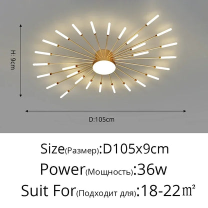 Modern LED Ceiling Lamp