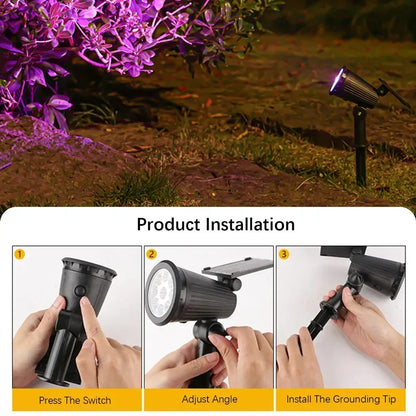 Outdoor LED Solar SpotLight