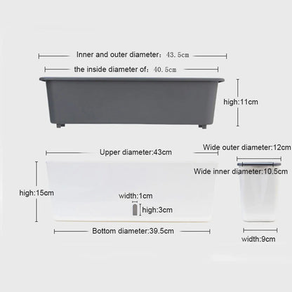Self-Watering Planter with Water Level Window