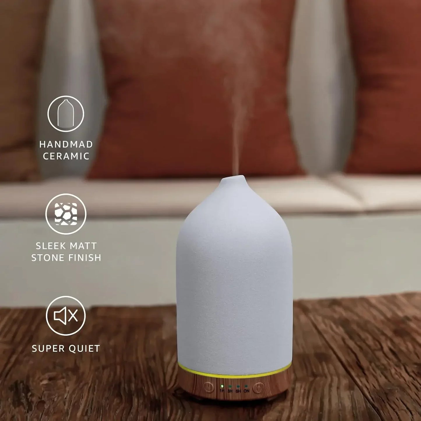 Ceramic Diffuser 100ml Essential Oil Decor